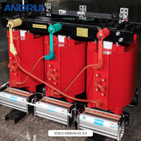 Transformateur sec à résine coulée ANDRUI 630 kVA - 10 kV à 400 V triphasé - Distribution d'énergie - Certifié IEC/ANSI