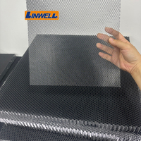Feuille d'aluminium épaisseur 0.04-0.08mm nid d'abeille pour la découpe laser avec noyau en nid d'abeille de 15mm pour panneau décoratif extérieur