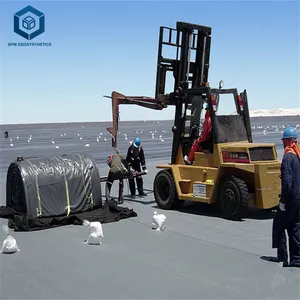 1000 Micron Vijverfolie Hdpe Plastic Voorgevormde Vijver Liner Voor Olie Tank Gas Chemische Raffinaderij In Oman
