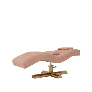 Win Custom Treatment Modern Luxury Facial Massage Spa Reclining <b>Foldable</b> Eyelash <b>Mattress</b> PU Leather Backrest Beauty Lash Bed - Product Image 3