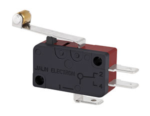 Microinterruptor KW3-0Z DONGHAI, Serie de Alta Calidad, Plástico y Metal, IP40, Circuito SPDT, 250 VAC, Vietnam, Negro Marrón, 16 100,000 Ciclos - Product Image 1