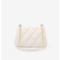Disponible en cuir dames sac à main peau de vache de luxe chaîne épaule sac à main sac à main Vintage en cuir véritable matelassé femmes sac de mode
