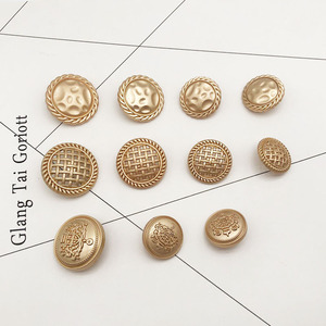 Can Be Logo British Style Fashion Women's <strong>Metal</strong> <strong>Button</strong> - Product Image 4
