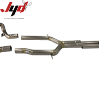 Sistema de Escape para Porsche Panamera 970, Tubos de Escape para Porsche Panamera 970 3.0T 3.6T 4.8T 2009-2013, Silenciador para Porsche 970 971