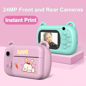 귀여운 A7B 2.4인치 HD 화면 미니 감열식 포토 프린터 (어린이용, 즉석 인화, 1300mAh 배터리, 1년 보증, 재고 있음) - Product Image 4