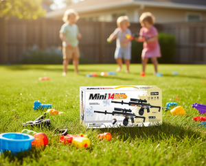 Mini pistolet à gel 14 Gel Blaster, 78,5 cm, électronique, fonctionne sur piles, pour garçons de 14 ans et plus - Product Image 2