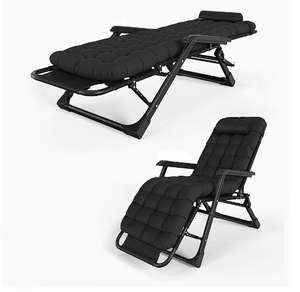Chaise longue pliante d'extérieur moderne haut <span class=keywords><strong>de</strong></span> gamme, robuste et portable, pour une relaxation complète du corps, idéale pour patio, plage et cour – Vente en gros usine - Product Image 1