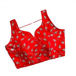 เสื้อคลุมงานแต่งงานแฟชั่นทันสมัย ผ้าทอปักเลื่อม คอวี แขนสั้น เปิดหลัง ลายปัก 100% ผ้าไหม ป้องกันการยับ - Product Image 1