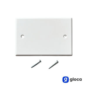 Couvercle de cassette Gloca 503 en plastique avec vis incluses pour accessoires de câblage universels 503 Box - Product Image 5