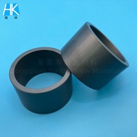Bague en céramique de carbure de silicium résistante à l'usure, manchon SSiC haute dureté, anti-friction, joint mécanique industriel