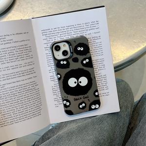 Simpatica <span class=keywords><strong>cover</strong></span> per telefono IMD antiurto con protezione per fotocamera a carbone nero per <span class=keywords><strong>iphone</strong></span> 13pro/14pro - Product Image 2