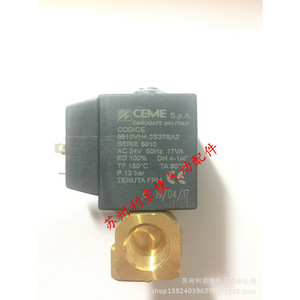 วาล์วโซลินอยด์ Ceme รุ่น 6610VN4.0S37BA2 AC24V 17VA DN 4-1/4 สำหรับวาล์วควบคุมลม - Product Image 1