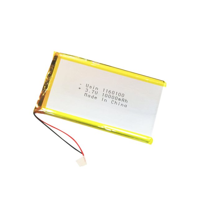 Factory Price 3.7v 10000mah Polymer Li Ion Battery Pack 1160100