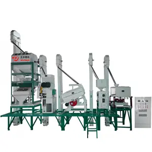 30-40 Tons per day automatic complete set rice machine rice mill plant