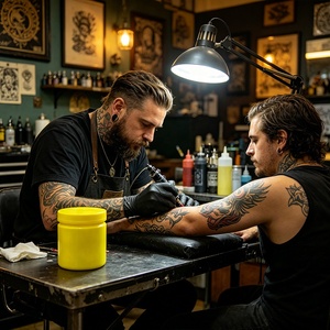 Crema para Tatuajes de Larga Duración en Oferta, Material Seguro para Talleres de Tatuajes e Instituciones de Belleza - Product Image 2