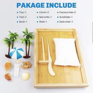 Minijardín <span class=keywords><strong>Zen</strong></span> <span class=keywords><strong>japon</strong></span>és de madera para escritorio, venta al por mayor - Product Image 3