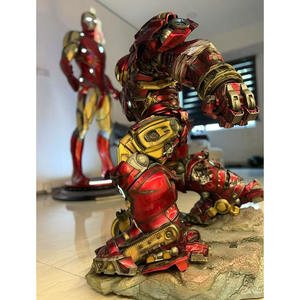 Escultura de fibra de vidrio de Iron Man brillante Anti-<span class=keywords><strong>Hulk</strong></span> Buster figura de acción blindada centro comercial teatro decoración de la sala de estar - Product Image 6