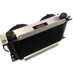 Refrigerador de óleo hidráulico, transmissão de motor ou afinador de peças automotivas, radiador de alumínio, 19 fileiras