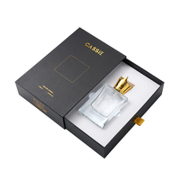 Boîtes à parfum de luxe faites à la main avec insert en EVA, finition dorée et mate, carton recyclé, emballage de marque privée