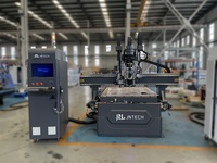 Routeur CNC JNTECH 1530 ATC avec caméra CCD à tête de couteau oscillante pour la coupe du bois HPL et du contreplaqué