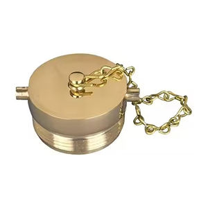 Accessoire pour équipement <span class=keywords><strong>de</strong></span> lutte contre l'incendie : Bouchon <span class=keywords><strong>de</strong></span> poteau d'incendie en laiton pour raccordement d'entrée des services incendie - Product Image 3