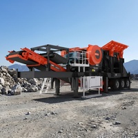 Concasseur à mâchoires pour béton 400 TPH pour le recyclage des déchets de construction et l'opération de concassage de blocs de béton