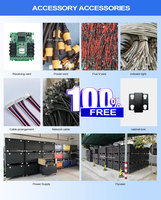Pantalla LED Gigante Portátil TOPvision de 10 pies x 12 pies, Escenario Flexible para Conciertos al Aire Libre y Educación