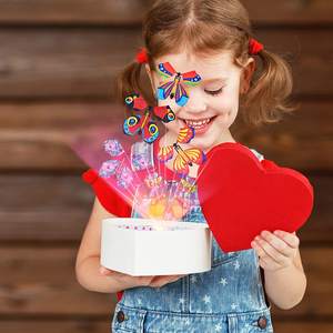 Carte de papillon volant magique Surprise à remonter papillon dans le livre bande de caoutchouc alimenté jouet volant de fée magique super cadeaux de noël - Product Image 5