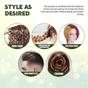 <span class=keywords><strong>Mousse</strong></span> Coiffante Volumisante Fixation Forte Légère Hydratante Anti-Frisottis <span class=keywords><strong>pour</strong></span> <span class=keywords><strong>Cheveux</strong></span> Bouclés - Product Image 4
