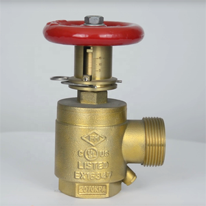 Fabricant Vanne en laiton 1.5 pouces équipement de lutte contre l'incendie laiton Réducteur de pression Vannes de limitation de pression - Product Image 2