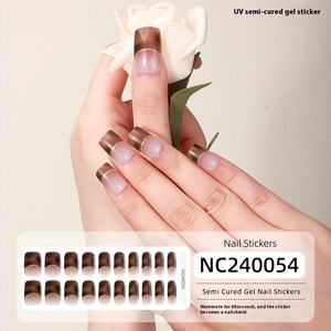 Zhengxiang 3D transfrontalier pour <span class=keywords><strong>Amazon</strong></span> <span class=keywords><strong>luminothérapie</strong></span> armure français Gel manucure autocollants décalcomanies européen américain léopard Design - Product Image 2