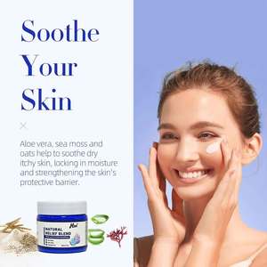 <span class=keywords><strong>Crema</strong></span> de Alivio Totalmente Natural Hecha con Musgo Marino y <span class=keywords><strong>Aloe</strong></span> <span class=keywords><strong>Vera</strong></span>, <span class=keywords><strong>Crema</strong></span> para Eccema, Calmante y Suavizante para Piel Sensible - Product Image 5