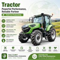 Tractor Agrícola LAWNIO con Personalización Completa, Salidas Hidráulicas Dobles, Fácil Operación para Labranza Rotativa