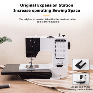 Máquina de Coser Portátil UFR-738 Nueva, Compacta, de Cama Plana, con Puntada Recta y Una Sola Aguja para Uso Doméstico, con Accesorios para Pedal y Hilo - Product Image 2