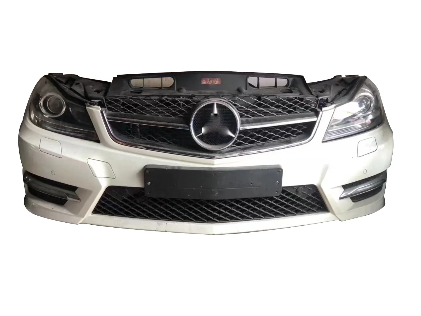 Motorhauben abdeckung aus Metall für Motorhaube für Mercedes Benz C Klasse W204 C200 C300 C63 Karosserie-Kits