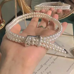 Desain Baru Terbaru Produksi Profesional Kalung Mutiara Barok dari Cina