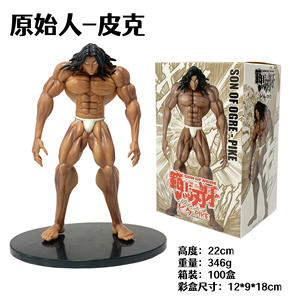En stock : 6 figurines d'action <span class=keywords><strong>Anime</strong></span> BAKI, figurines Hanma, modèles en PVC, jouets - Product Image 6