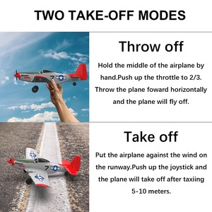 Volantex <span class=keywords><strong>P51D</strong></span> Mustang Gyro Envergure 400MM EPP Mousse RTF 2CN Débutant Avion Radiocommandé Longue Distance Jouet Volant pour Adultes 100M - Product Image 5