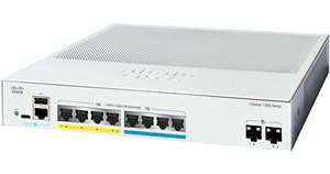 Original C1300-8T-E-2G 1300 Series 8 Ports Gigabit <b>Ethernet</b> <b>Switch</b> Layer 3 Managed Network <b>Switch</b> - Product Image 5