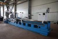 Tour industriel manuel à banc déporté CW62100bx6000 avec guides renforcés larges pour atelier de réparation de machines et production