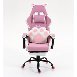 Vente en gros de <span class=keywords><strong>bureau</strong></span> Anime avec <span class=keywords><strong>repose</strong></span>-pieds chaise de joueur de <span class=keywords><strong>bureau</strong></span> d'ordinateur Silla Oficina chaise de jeu de joueur de jeu rose avec <span class=keywords><strong>repose</strong></span>-pieds - Product Image 2