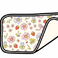 Bavoir d'alimentation pour bébé à motif mignon ZhengPai, bavoir imprimé pour bébé, accessoire repas pour tout-petit pour usage quotidien