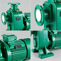 Pompe industrielle haute pression triphasée à corps en fonte, moteur à enroulement tout cuivre, pour évacuation des eaux usées, connexion à bride, longue portée