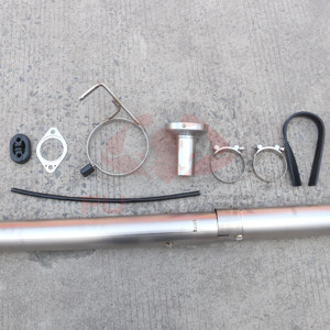 For Mitsubishi Lancer Evolution CT9A <strong>Evo</strong> 7 / 8 / 9 Cat-Back Exhaust <strong>Titanium</strong> ( TB6090-MT01A ) High Quality