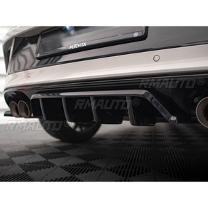 Pour Volkswagen T-ROC RLINE/R : Kit de protection de pare-chocs arrière, diffuseur, lèvre de pare-chocs, accessoires automobiles - Product Image 4