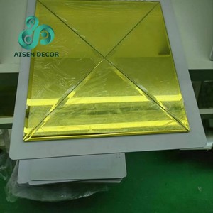 Aisen trang trí nội thất 3D gương khảm tàu điện ngầm tường gạch trắng phòng tắm gạch thủy tinh khảm - Product Image 6