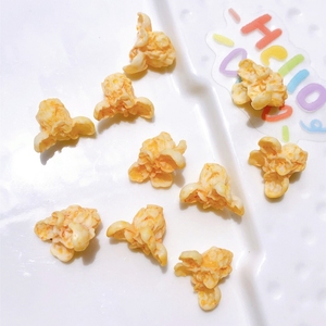 Nuevo diseño resina Flatbacks lindo moda palomitas cabujones artesanías para Diy Slime hacer accesorios Decoración - Product Image 6