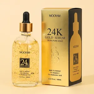 100mL Anti Aging 24K Gold Active Collagen Face Serum Whitening Facial Skin Care Anti-wrinkle Firming Radiance 24K Gold Serum