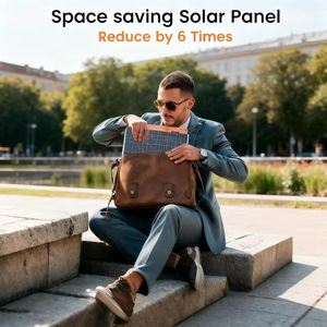 Professional Grade <b>100W</b> Monocrystalline Silicon Foldable <b>Solar</b> <b>Panel</b> Kit 23% Efficiency Black 182mm RV Van Outdoor Alecter - Product Image 4