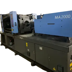 MA 2000 200 tonnellate usate preforme per animali domestici che producono stampaggio ad iniezione di seconda mano macchina per lo stampaggio ad iniezione tipo Servo automatico